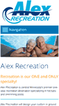 Mobile Screenshot of alexrecreation.com